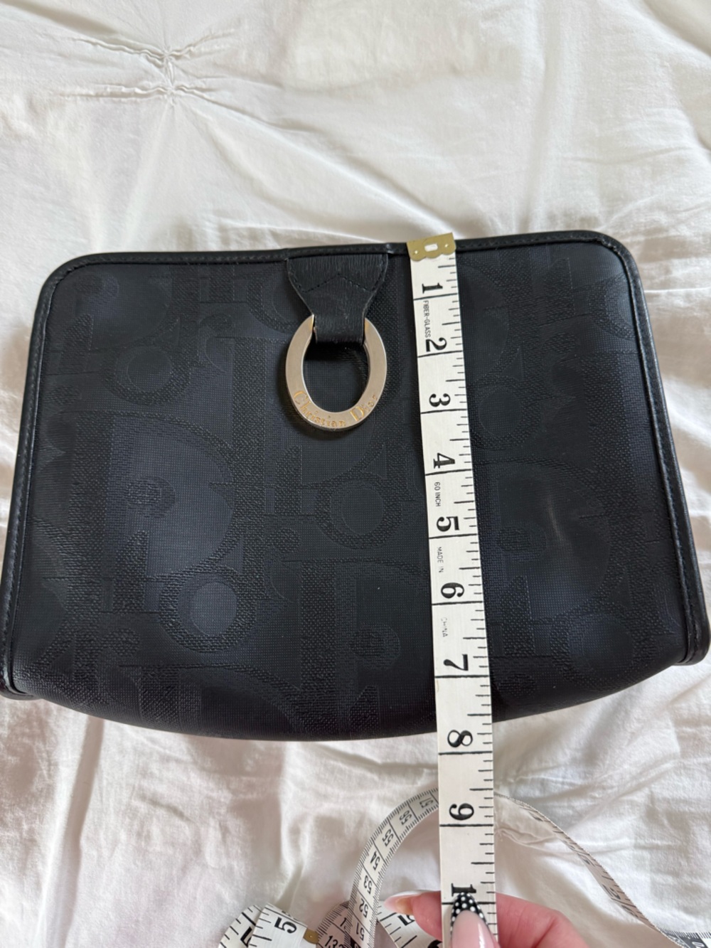 Dior monogram clutch - Picture 15 of 17
